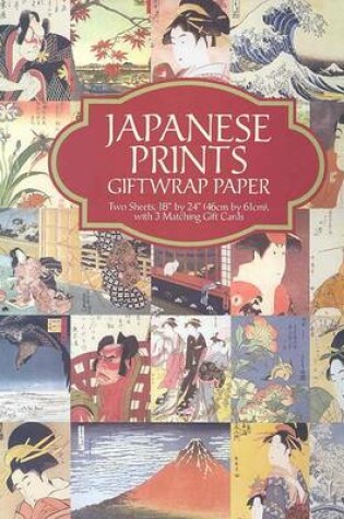 Cover of Japanese Prints Giftwrap Paper: Two