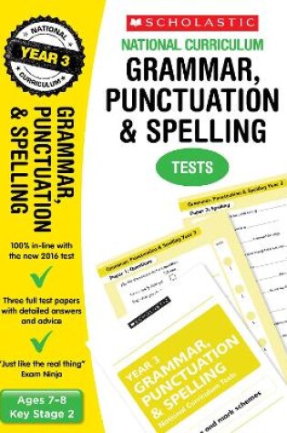 Cover of Grammar, Punctuation and Spelling Test - Year 3