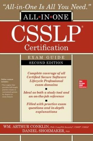 Cover of CSSLP Certification All-in-One Exam Guide, Second Edition