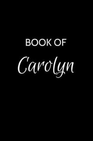 Cover of Book of Carolyn