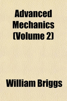 Book cover for Advanced Mechanics (Volume 2)