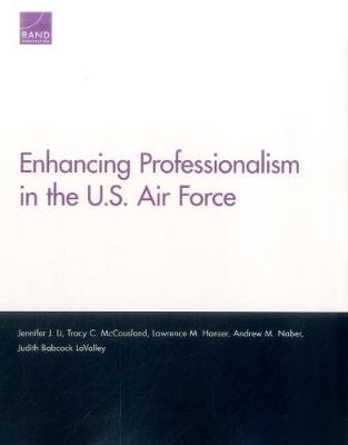Book cover for Enhancing Professionalism in the U.S. Air Force
