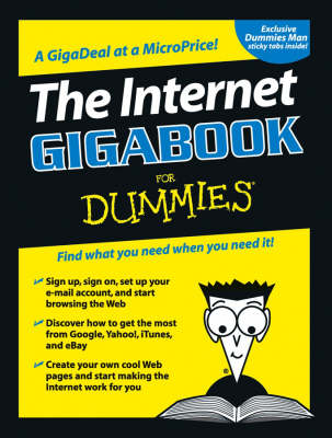 Book cover for The Internet GigaBook For Dummies