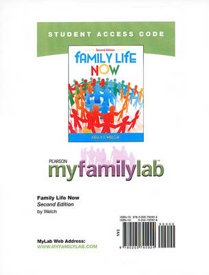 Book cover for MyLab Sociology  -- Standalone Access Card -- for Family Life Now