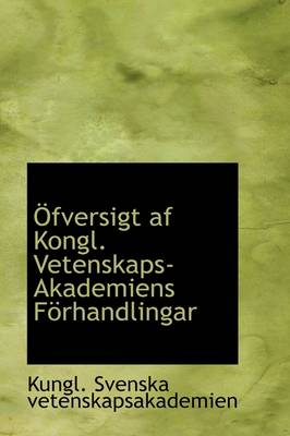 Book cover for Fversigt AF Kongl. Vetenskaps-Akademiens F Rhandlingar