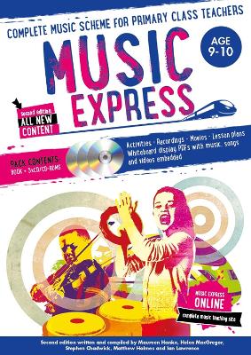 Cover of Music Express: Age 9-10 (Book + 3CDs + DVD-ROM)