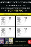 Book cover for Weihnachtskunst für Vorschulkinder 28 Schneeflockenvorlagen - Schwierige Kunst- und Handwerksaktivitäten für Kinder