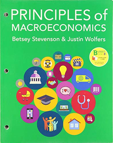 Book cover for Loose-Leaf Version for Principles of Macroeconomics