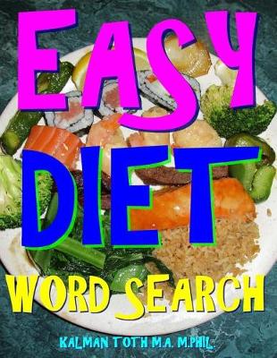 Book cover for Easy Diet Word Search