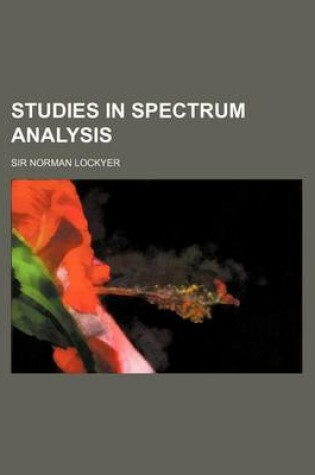 Cover of Studies in Spectrum Analysis