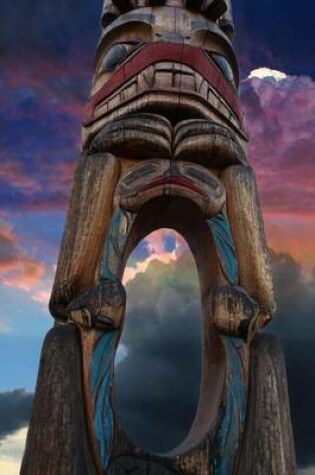 Cover of Cool Totem Pole at Sunset in Vancouver, Canada