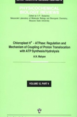 Cover of Chloroplast H+ Atpase