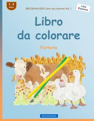 Book cover for BROCKHAUSEN Libro da colorare Vol. 1 - Libro da colorare