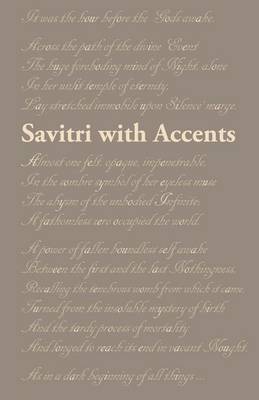 Book cover for Savitri with Accents