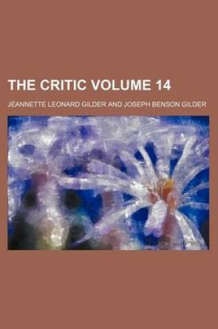 Cover of The Critic Volume 14