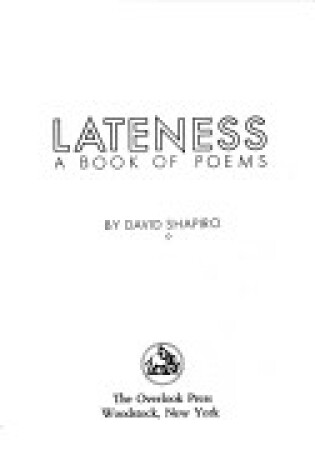 Cover of Lateness