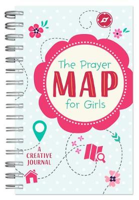 Book cover for The Prayer Map for Girls