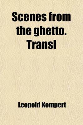 Book cover for Scenes from the Ghetto. Transl