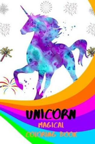 Cover of Unicorn Magical Coloring Book