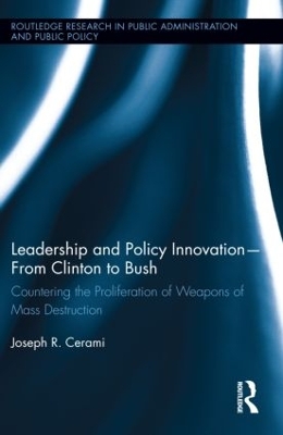 Book cover for Leadership and Policy Innovation - From Clinton to Bush