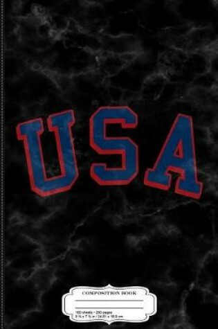 Cover of USA America Composition Notebook