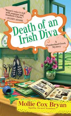 Book cover for Death of an Irish Diva