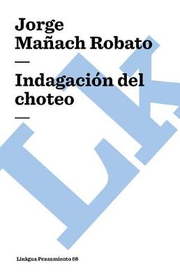 Book cover for Indagación del Choteo