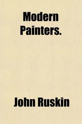 Cover of Modern Painters (Volume 5; V. 1869)