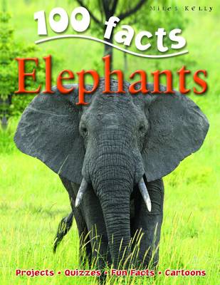 Book cover for 100 Facts Elephants