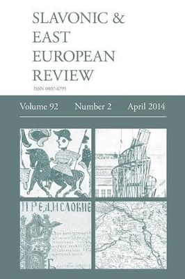 Cover of Slavonic & East European Review (92