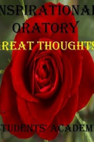 Cover of Inspirational Oratory: Great Thoughts