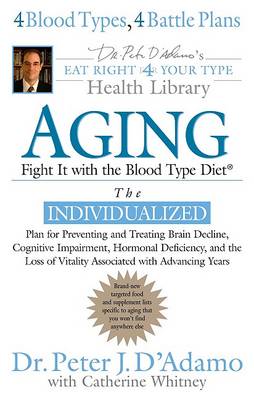 Book cover for Aging, Fight it with the Blood Type Diet