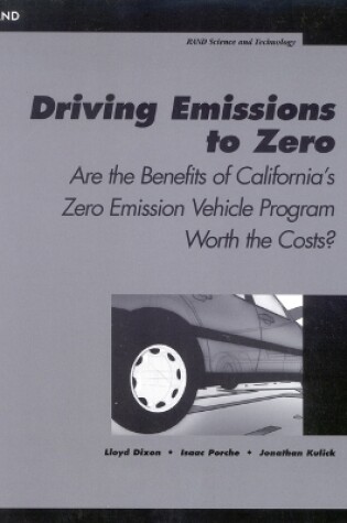 Cover of Driving Emissions to Zero