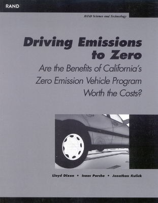 Book cover for Driving Emissions to Zero