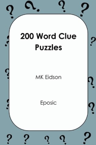 Cover of 200 Word Clue Puzzles