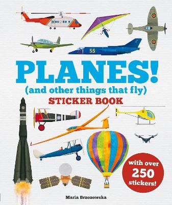 Book cover for Planes! Sticker Book