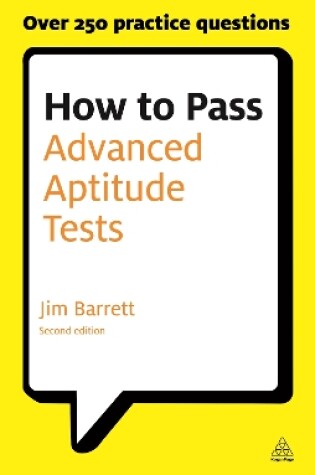 Cover of How to Pass Advanced Aptitude Tests