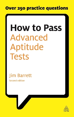 Cover of How to Pass Advanced Aptitude Tests