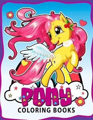 Book cover for Pony coloring book