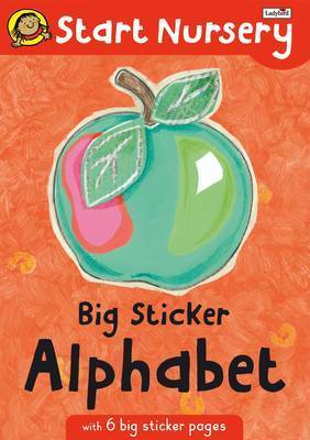 Book cover for Big Sticker Alphabet