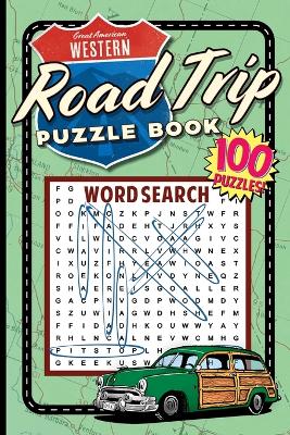 Cover of Great American Western Road Trip Puzzle Book