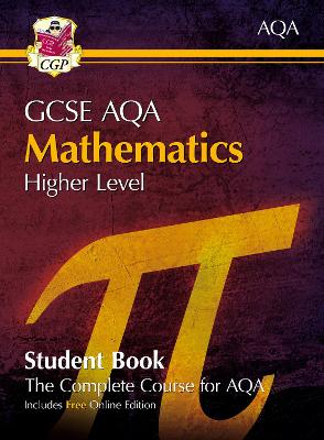 Book cover for GCSE Maths AQA Student Book - Higher (with Online Edition)