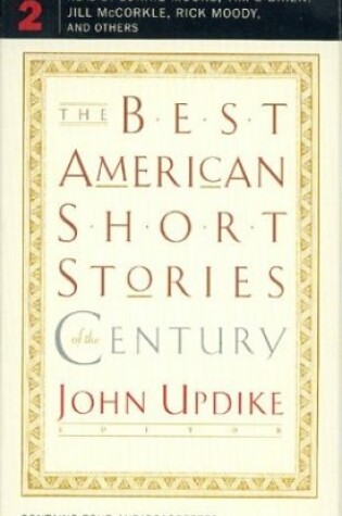 Cover of The Best American Short Stories of the Century