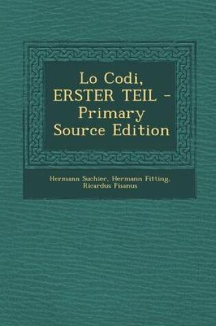 Cover of Lo Codi, Erster Teil