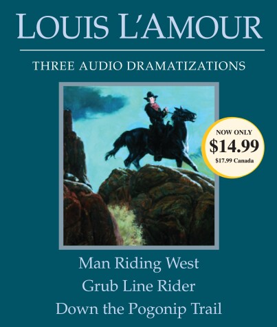 Book cover for Man Riding West/Grub Line Rider/Down the Pogonip Trail