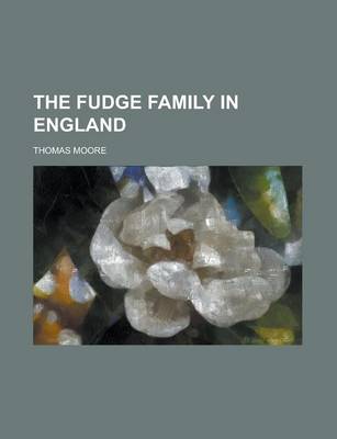 Book cover for The Fudge Family in England