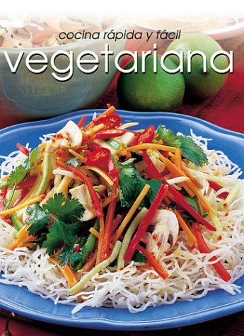 Book cover for Cocina Rapida y Facil - Vegetariana
