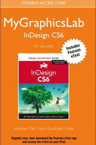 Cover of MyGraphicsLab InDesign Course with InDesign CS6