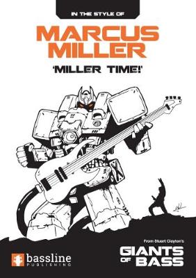 Book cover for Marcus Miller - 'Miller Time!'