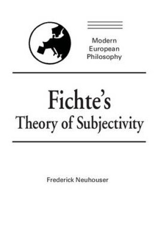 Cover of Fichte's Theory of Subjectivity